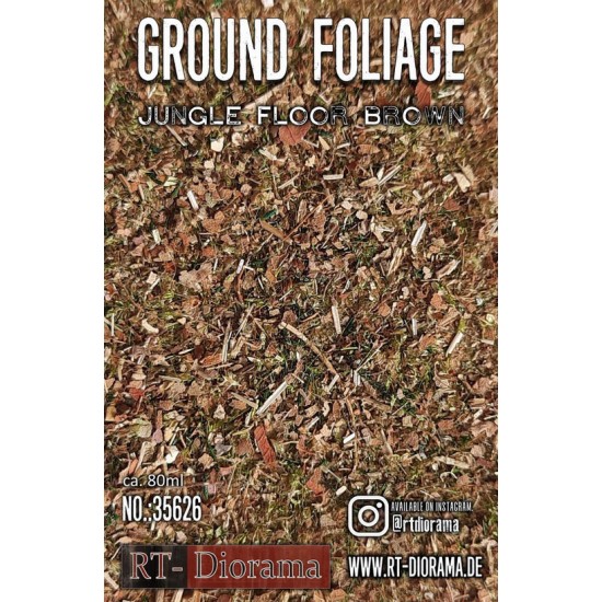 1/35 Ground Foliage: Jungle Floor Broun (80ml)