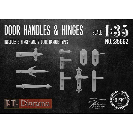 1/35 Door Handles & Hinges