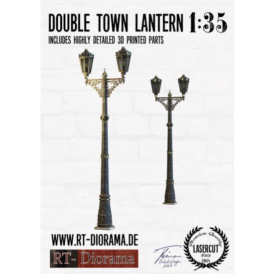 1/35 Double Town Lantern Set (2pcs)