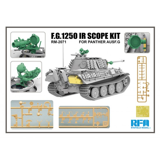 1/35 Panther Ausf.G F.G.1250 IR Scope Kit