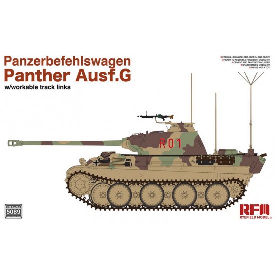 1/35 Panther Ausf.G Panzerbefehlswagen