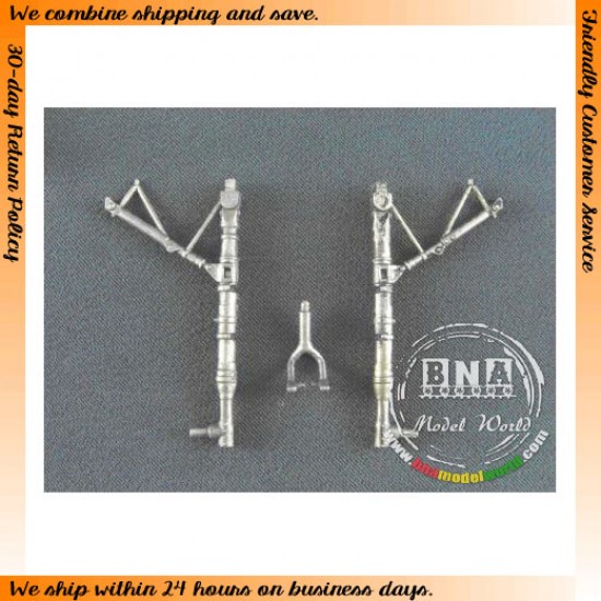 1/24 Sea Hurricane Landing Gear (White Metal) for Trumpeter kit 