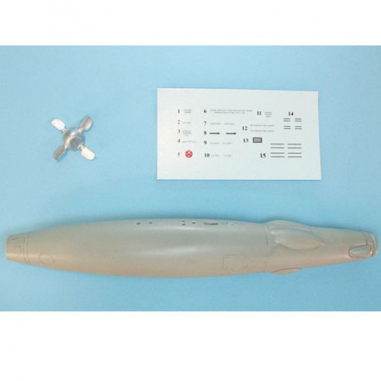 1/32 D-704 Buddy Pod - Aerial Refueling Store (resin + white metal + decal)