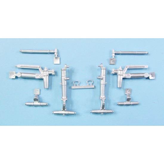 1/35 CH-47A Chinook Landing Gear for Trumpeter kit (white metal)