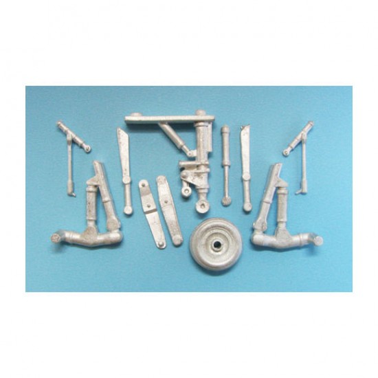 1/48 Su-25 Frogfoot Landing Gear (Kp/Edu(white metal)