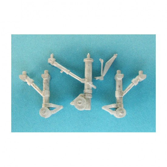 1/48 CH-53/MH-53 Landing Gear for Academy kits (white metal)