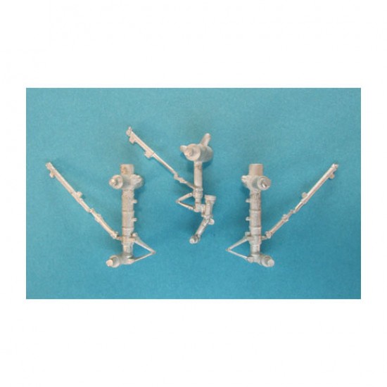 1/72 B-29 Superfortress Landing Gear for Airfix kits (white metal)