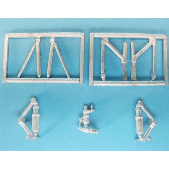 1/72 Mi-26 Halo Landing Gear for Zvezda/Revell kits (white metal)