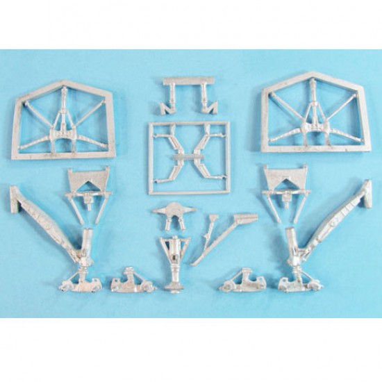 1/72 Handley Page Victor Landing Gear for Airfix kits (white metal)