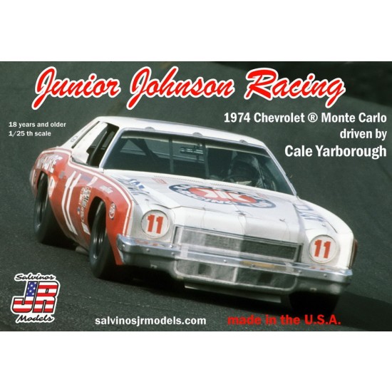 1/25 Junior Johnson Racing #11 Chevy 1974 Monte Carlo [JJMC1974B]