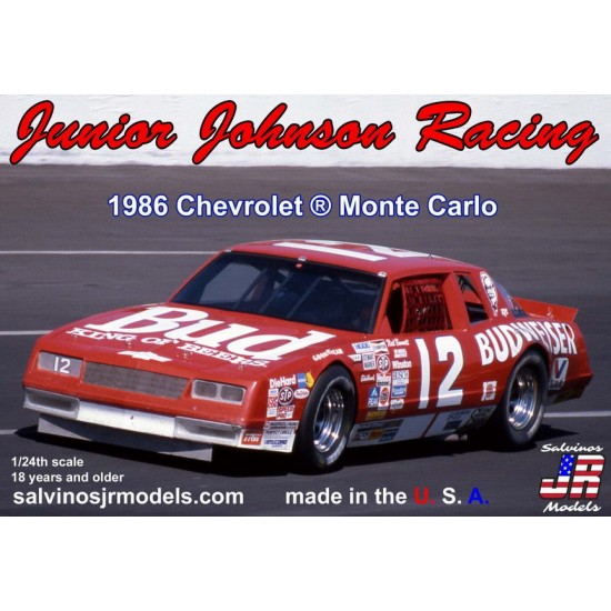 1/24 Junior Johnson 1986 Chevrolet Monte Carlo driven by Neil Bonnet [JJMC1986NB]