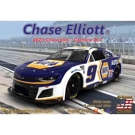 1/24 2023 Chase Elliott Chevrolet Camaro - Primary Napa Paint Scheme