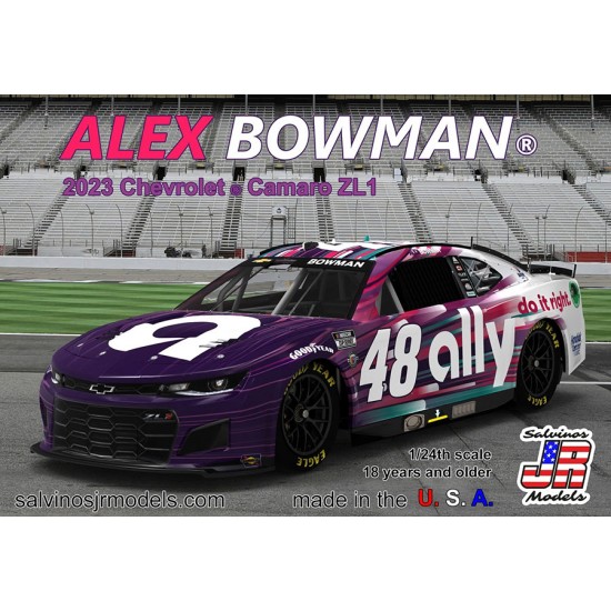 1/24 Hendrick Motorsports Alex Bowman 2023 Camaro Primary