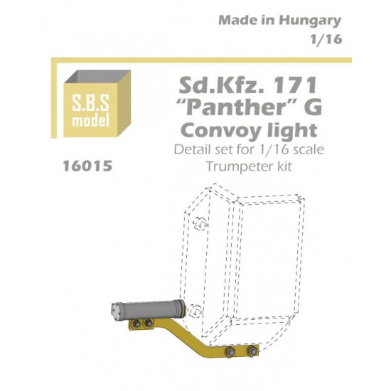 1/16 SdKfz. 171 Panther G Convoy Light for Trumpeter kit