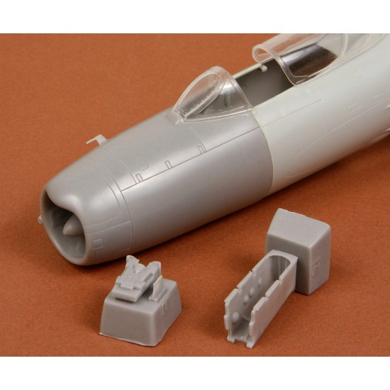 1/48 Mikoyan MiG-19PM Correct Nose for Trumpeter kit