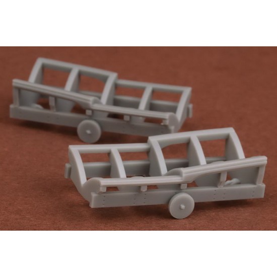 1/48 Macchi M 39 Beaching Gear set for SBS Model kit (2 trolleys)