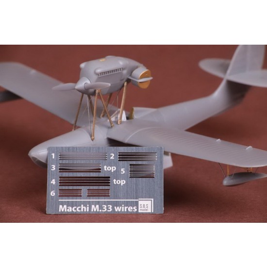 1/72 Macchi M 33 Rigging Wire set for SBS Model