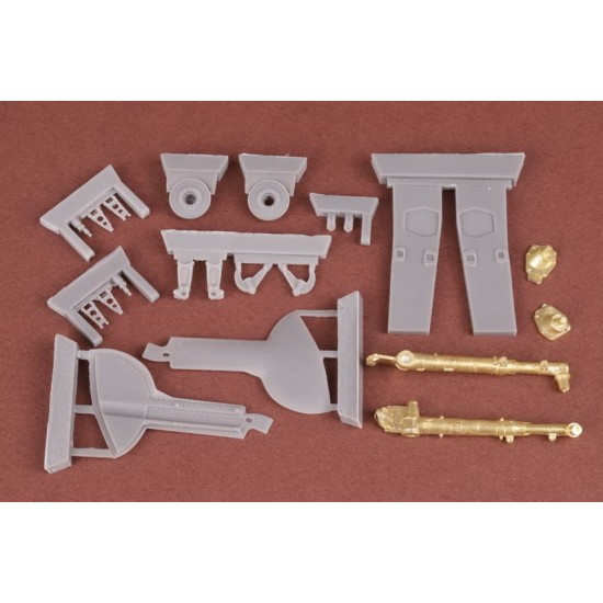 1/24 Supermarine Spitfire/Seafire Landing Gear Late for Airfix kits