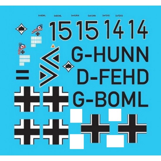 1/72 Hispano HA-1112 M1L "Memphis Belle" Decals