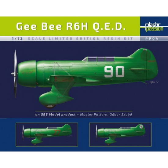 1/72 Granville Gee Bee R6H QED Resin kit