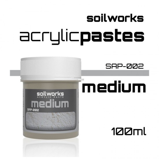 [Soil Works] Acrylic Pastes - Medium (100ml)