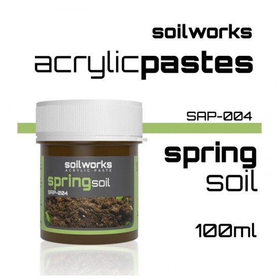 [Soil Works] Acrylic Pastes - Spring Soil (100ml)