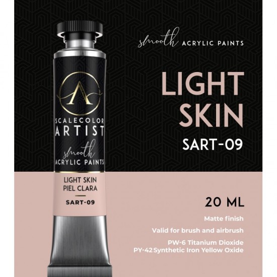 Light Skin (20ml Tube) - Artist Range Smooth Acrylic Paint