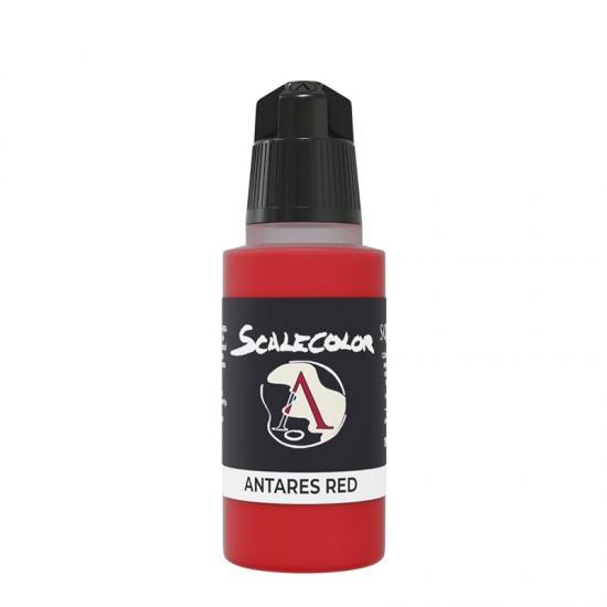 Acrylic Paint - Scale Color #Antares Red (17ml, Super-Matt Finish)