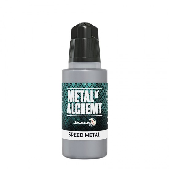 Acrylic Paint - Metal 'N Alchemy #Speed Metal (17ml, Ultra Fine Pigment)