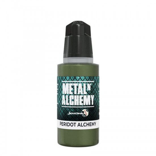 Acrylic Paint - Metal 'n Alchemy #Peridot Alchemy (17ml, Ultra Fine Pigment)