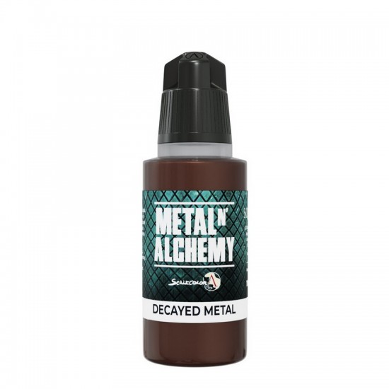 Green Stuff World Metallic Acrylic Paint - Orchid Purple, 17ml, For Brush Or Airbrush, Modeling & Hobby Use