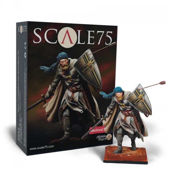 Middle Age Mini 1/24 (75mm) Middle Age Miniatures - Medieval Knight Scale75 SCM006