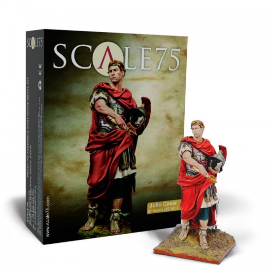 1/24 (75mm) Rome Series Miniatures - Julius Cesar In Alesia