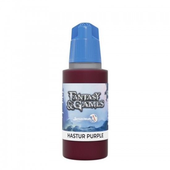 Acrylic Paint - Fantasy & Games #Hastur Purple (17ml, Satin Finish)