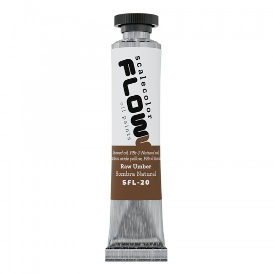 Scalecolor Flow Range - Raw Umber (20ml Oil Paint Tube)
