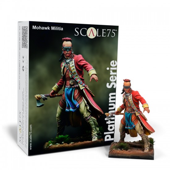 1/24 (75mm) Platinum Series Miniatures - Mohawk Militia