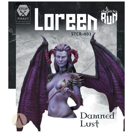 1/12 The Chronicles of Run - Loreen Damned Lust (resin bust)