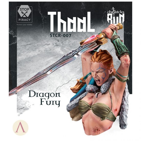 1/12 The Chronicles of Run - Thaal Dragon Fury (resin bust)