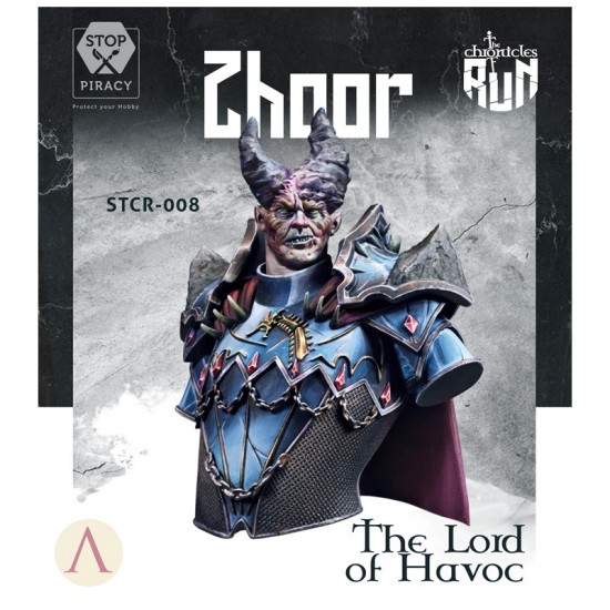 1/12 The Chronicles of Run - Zhoor The Lord of Havoc (resin bust)