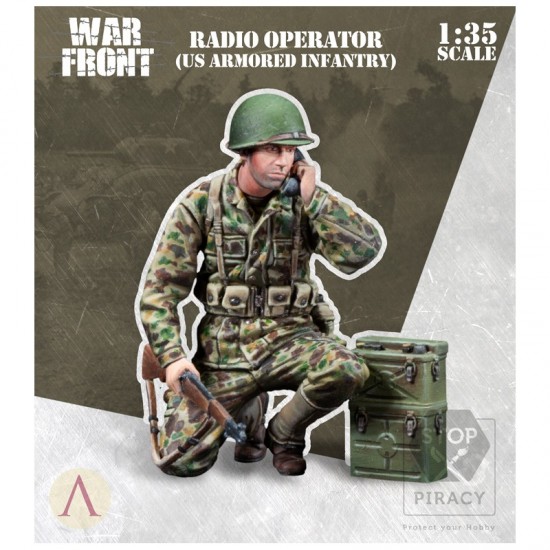 1/35 War Front - Radio Operator US Armored Infantry
