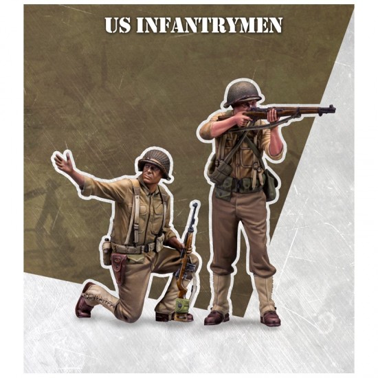 1/72 War Front Series - US Infantryman (2 figures)