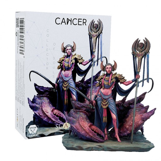 1/24 (75mm) Zodiac Mystic Signs Miniatures - Cancer