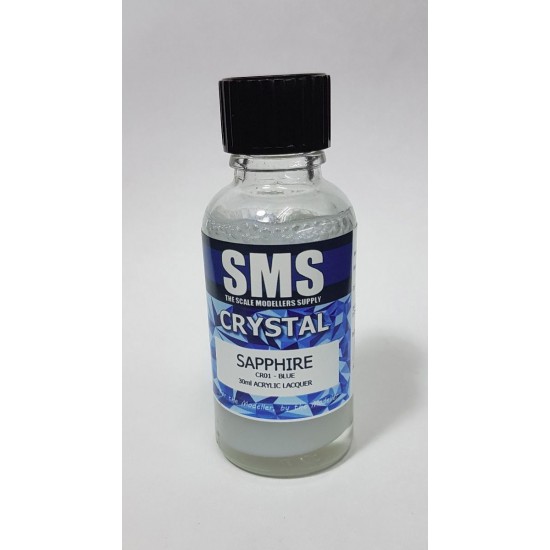 Acrylic Lacquer Paint - Crystal #Sapphire (30ml)