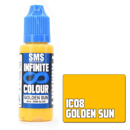 Water-based Urethane Paint - Infinite Colour Golden Sun (20ml)