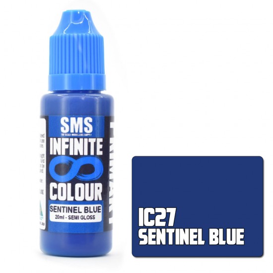 Water-based Urethane Paint - Infinite Colour #SENTINEL BLUE (20ml)