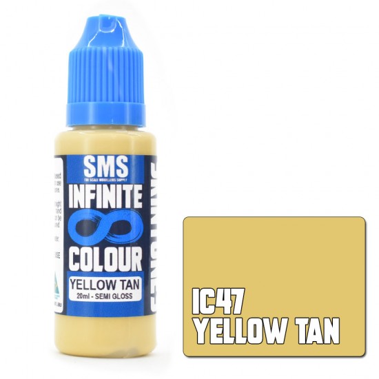 Water-based Urethane Paint - Infinite Colour #YELLOW TAN (20ml)