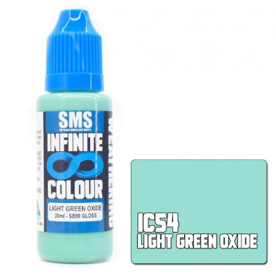 Water-based Urethane Paint - Infinite Colour #LIGHT GREEN OXIDE (20ml)