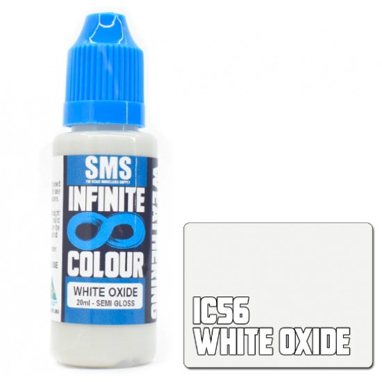 Water-based Urethane Paint - Infinite Colour #WHITE OXIDE (20ml)