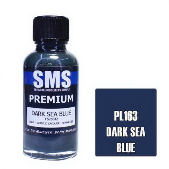 Acrylic Lacquer Paint - Premium Dark Sea Blue (30ml)