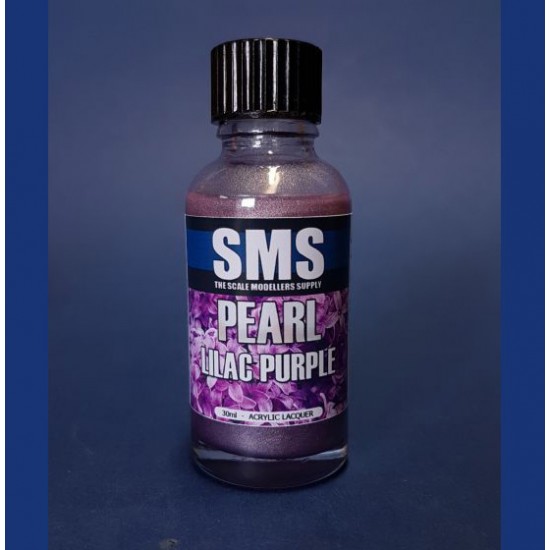 Acrylic Lacquer Paint - Pearl Lilac Purple (30ml)